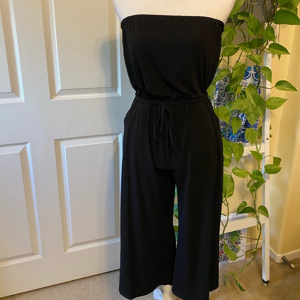 Strapless Black Jumpsuit Express